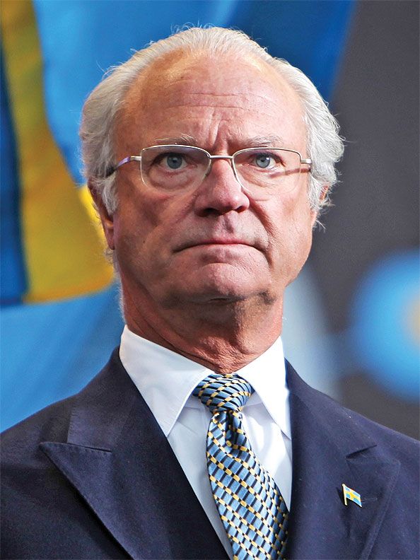 King Carl XVI Gustaf of Sweden
